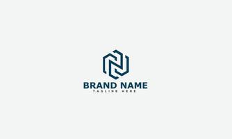 NS Logo Design Template Vector Graphic Branding Element.