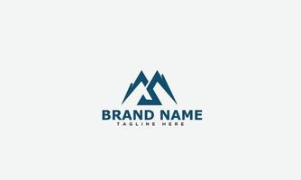 MS Logo Design Template Vector Graphic Branding Element