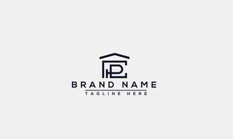 CP Logo Design Template Vector Graphic Branding Element.