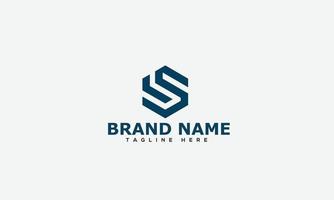 IS Logo Design Template Vector Graphic Branding Element.