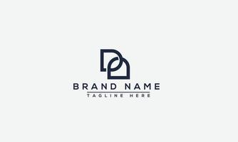 DA Logo Design Template Vector Graphic Branding Element