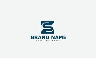 ZS Logo Design Template Vector Graphic Branding Element.