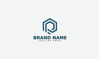 P Logo Design Template Vector Graphic Branding Element.