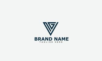 VG Logo Design Template Vector Graphic Branding Element.