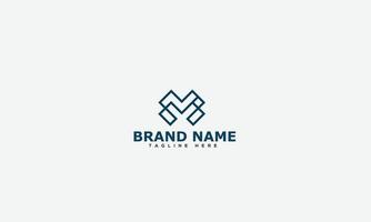 MM Logo Design Template Vector Graphic Branding Element.