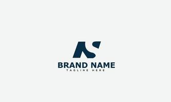 NS Logo Design Template Vector Graphic Branding Element.