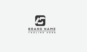 IS Logo Design Template Vector Graphic Branding Element