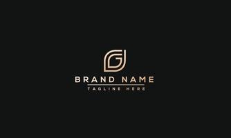 DG Logo Design Template Vector Graphic Branding Element