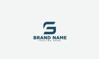 FG Logo Design Template Vector Graphic Branding Element.