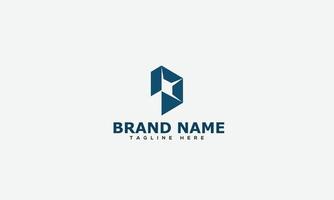 P Logo Design Template Vector Graphic Branding Element.