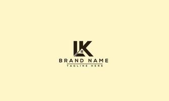 LK Logo Design Template Vector Graphic Branding Element.