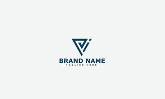 PI Logo Design Template Vector Graphic Branding Element.