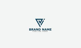 PI Logo Design Template Vector Graphic Branding Element.