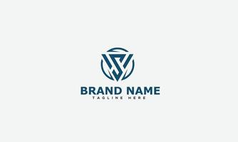 SV Logo Design Template Vector Graphic Branding Element