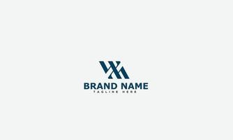 MW Logo Design Template Vector Graphic Branding Element