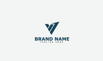 V Logo Design Template Vector Graphic Branding Element.