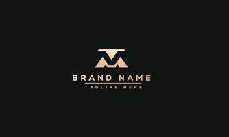 MV Logo Design Template Vector Graphic Branding Element