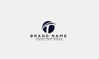 T Logo Design Template Vector Graphic Branding Element.