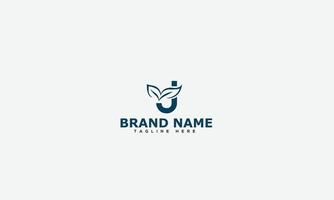 J Logo Design Template Vector Graphic Branding Element