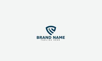 PI Logo Design Template Vector Graphic Branding Element.