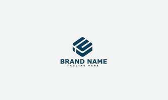 EI Logo Design Template Vector Graphic Branding Element.