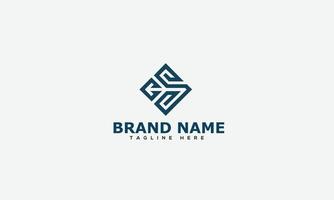 SC Logo Design Template Vector Graphic Branding Element.