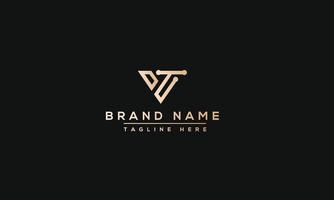 VT Logo Design Template Vector Graphic Branding Element