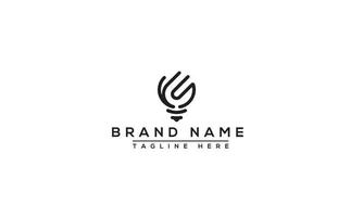 FS Logo Design Template Vector Graphic Branding Element.