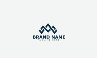 MA Logo Design Template Vector Graphic Branding Element.