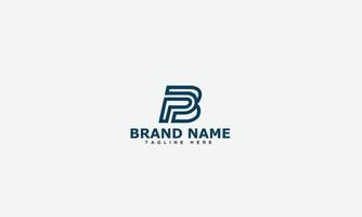 BP Logo Design Template Vector Graphic Branding Element.