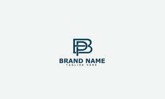 BP Logo Design Template Vector Graphic Branding Element.