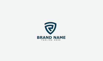 R Logo Design Template Vector Graphic Branding Element.