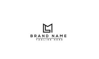 LM Logo Design Template Vector Graphic Branding Element.