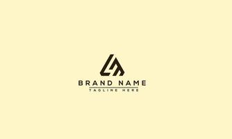 LM Logo Design Template Vector Graphic Branding Element.