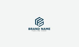 GP Logo Design Template Vector Graphic Branding Element