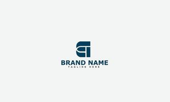 EI Logo Design Template Vector Graphic Branding Element.