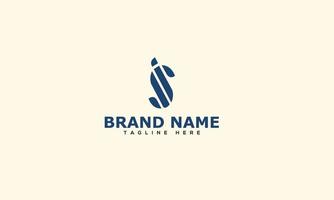 Si Logo Design Template Vector Graphic Branding Element