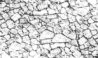 Distressed Overly texture of cracked desert, concrete. Grunge Background. Abstract Halftone vector