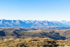 view of Caucasus mountain range from Bermamyt photo