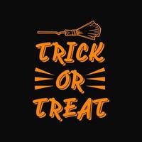 Happy Halloween lettering typography. Halloween typography t shirt design. vector