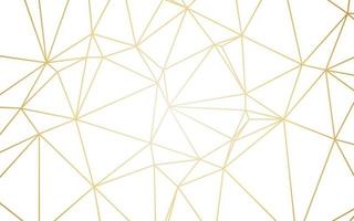 gold background, modern low poly lines effect with luxury gradient for backdrop. vector