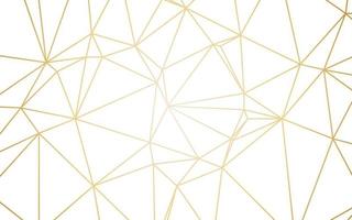 gold background, modern low poly lines effect with luxury gradient for backdrop. vector