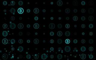 Bitcoin crypto currency illustration vector for page, logo, card, banner, web and printing.