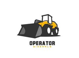 Loader logo template vector. Creative illustration for logo template. vector