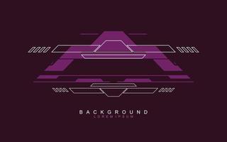 Technology background, modern abstract luxury geometric shape. Premium wallpaper for template, backdrop, brochure, poster, website or banner. vector
