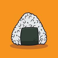 Japan Rice Ball or Onigiri vector