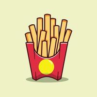 French Fries Original vector