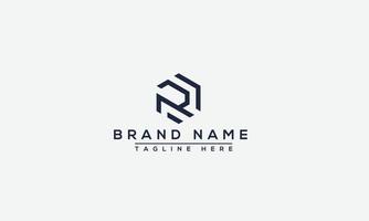 R Logo Design Template Vector Graphic Branding Element.