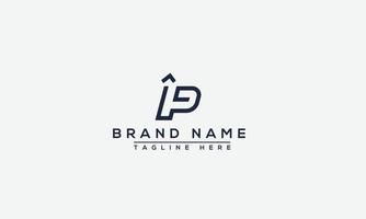 P Logo Design Template Vector Graphic Branding Element.