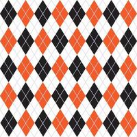 Argyle pattern seamless background. Vector illustration.